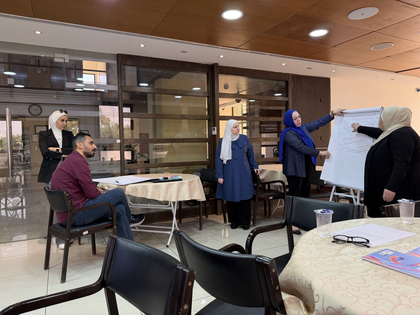 Emkan Futures facilitating a strategic foresight workshop